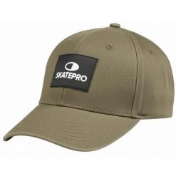 Odzież Czapki z daszkiem unisex SkatePro Baseball Czapka - Army. Biała czapki damskie SKATEPRO, bez wzorów, z bawełny, klasyczne. Za 119.99 zł.