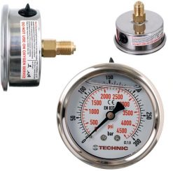 Fluke Manometr Glicerynowy Ciśnieniomierz Zegar 63mm 0-300 bar Gwint 1/4 Tylny. Ciśnieniomierze Fluke. Za 40.56 zł.