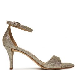 Sandały MICHAEL Michael Kors. Żółte sandały damskie MICHAEL Michael Kors, bez wzorów, bez obcasa, na szpilce, bez zapięcia. Za 409.99 zł.