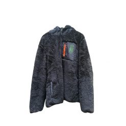 Kurtka 47Brand MLB New York Yankees Fuzzy Zip Up. Czarne kurtki męskie 47 Brand, m, bez wzorów, eleganckie, z kapturem. Za 408.00 zł.