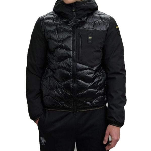 Kurtka BLAUER ALBERT Czarny. Czarne kurtki męskie Blauer, bez wzorów, z tkaniny, bez kaptura. Za 1,610.67 zł.