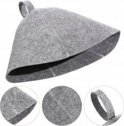 PrzydaSie CZAPKA DO SAUNY FILCOWA OCHRONNA KAPELUSZ DZWON SAUNA UNIWERSALNA UNISEX. Brązowe czapki damskie PrzydaSie, na zimę, bez wzorów. Za 14.00 zł.