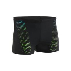 Bokserki pływackie LOGO męskie. Czarne bokserki męskie ARENA, bez wzorów, z materiału. W wyprzedaży za 119.99 zł.