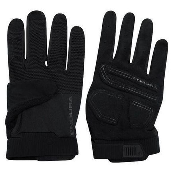 Rękawiczki rowerowe Endura Loop Full Finger. Czarne rękawiczki damskie ENDURA, bez wzorów. Za 109.99 zł.