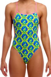 Strój kąpielowy Funkita Tweety Sweet - Twisted. Żółte stroje kąpielowe damskie Funkita, s, bez wzorów, z elastanu. Za 259.00 zł.