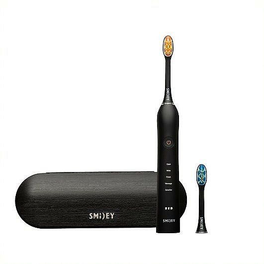 Szczoteczka Smiley Pro White Czarna. Białe szczoteczki elektryczne Smiley. Za 329.00 zł.