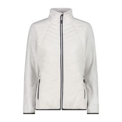 Damska kurtka puchowa CMP. Białe kurtki sportowe damskie CMP, bez wzorów, z puchu, bez ramiączek, bez kaptura, trekkingowe. Za 340.00 zł.