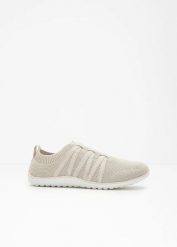 Buty barefoot Kangaroos. Brązowe obuwie sportowe damskie bonprix, bez wzorów, bez zapięcia. Za 99.99 zł.