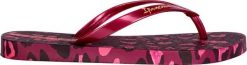Ipanema Klapki japonki damskie Ipanema Animal Print różowe 83846-BP657 40. Czerwone klapki damskie Ipanema, bez wzorów, sportowe, bez obcasa, bez zapięcia. Za 107.48 zł.