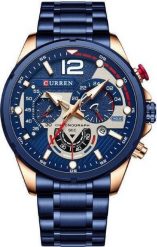 Zegarek Curren ZEGAREK MĘSKI CURREN 8395 (zc019e) - CHRONOGRAF. Zegarki męskie Curren, bez wzorów. Za 134.49 zł.