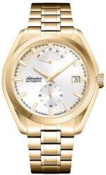 Zegarek męski Adriatica A8350.1113A złoty. Żółte zegarki męskie Adriatica, bez wzorów, złote. Za 2,980.00 zł.