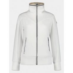 Sweter damski Luhta Ingby. Białe swetry nierozpinane damskie Luhta, xs, bez wzorów, z materiału, sportowe, bez kołnierzyka, bez ramiączek. Za 399.00 zł.