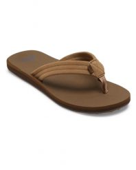 Sandały dla Mężczyzn CARVER SUEDE CORE. Brązowe sandały męskie Quiksilver, bez wzorów, z gumy, bez zapięcia. Za 129.99 zł.