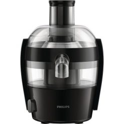Philips HR1832/02 Viva Sokowirówka. Czarne sokowirówki Philips. W wyprzedaży za 279.00 zł.