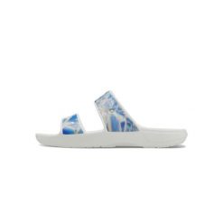 Klapki unisex Crocs Classic Hyperreal Sandal. Klapki damskie Crocs, na lato, bez wzorów, z materiału, bez obcasa, bez zapięcia. Za 243.00 zł.
