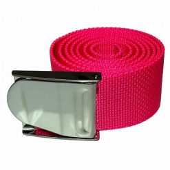 Zátěžový opasek z kovovou přezkou 1,5 m do nurkowania. Czerwone paski męskie AGAMA, sportowe. Za 60.52 zł.