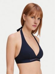 Tommy Hilfiger Góra od bikini UW0UW06358 Granatowy. Niebieskie bikini Tommy Hilfiger, s, bez wzorów, z syntetyku. Za 189.99 zł.