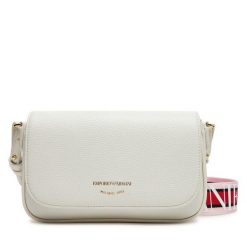 Torebka Emporio Armani. Białe listonoszki damskie Emporio Armani, bez wzorów, bez dodatków. Za 519.99 zł.