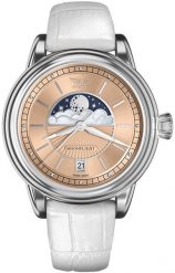 Zegarek damski Aviator V.1.33.0.259.4.WM biały. Białe zegarki damskie AVIATOR. Za 2,874.51 zł.