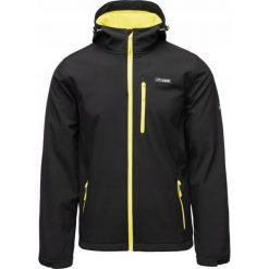Męska Kurtka Soft Shell Iver II. Czarne kurtki męskie ELBRUS, m, bez wzorów, sportowe, bez kaptura. Za 241.99 zł.