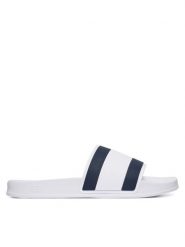 Tommy Hilfiger Klapki Core Hilfiger Flag Pool Slide FM0FM05798 Biały. Białe klapki męskie Tommy Hilfiger, bez wzorów, ze skóry, bez zapięcia. Za 189.99 zł.