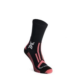 Skarpety do biegania damskie X-Socks Trailrun Perform Crew. Czarne skarpetki damskie X-Socks, bez wzorów. Za 96.99 zł.