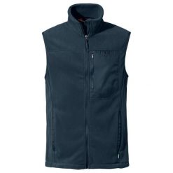 Kurtka bez rękawów VAUDE Rosemoor. Niebieskie kurtki sportowe męskie Vaude, m, bez wzorów, z materiału, bez kaptura, trekkingowe. Za 351.35 zł.