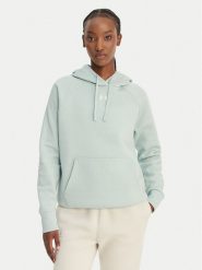 Under Armour Bluza Ua Rival 1379500 Zielony Loose Fit. Zielone bluzy damskie Under Armour, m, bez wzorów, z bawełny, bez ramiączek, bez kaptura. Za 239.99 zł.