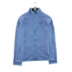 Second life - Lepsza bluza polarowa damska - Jak nowy. Niebieskie bluzy damskie Patagonia, bez wzorów, z polaru, sportowe, bez ramiączek, bez kaptura. Za 296.06 zł.