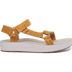 Teva Sandały damskie Midform Universal Star żółte r. 40. Żółte sandały damskie Teva, bez wzorów, bez obcasa, bez zapięcia. Za 257.88 zł.