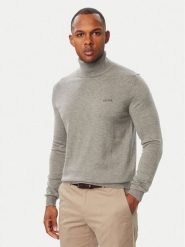 Guess Golf M6BR14 Z1362 Szary ciemny Regular Fit. Szare swetry męskie Guess, m, z aplikacjami, z syntetyku, bez kołnierzyka, bez ramiączek. Za 394.99 zł.