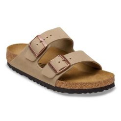 Klapki Birkenstock Arizona skóra olejowana 0352201. Brązowe klapki męskie Birkenstock, bez wzorów, z materiału, bez zapięcia. Za 409.00 zł.