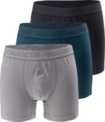 Męskie Bokserki PRESTO 3PACK. Bokserki męskie IGUANA, bez wzorów. Za 59.34 zł.