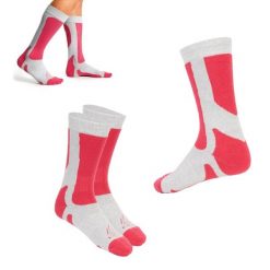 Skarpety damskie KADVA Royco W. Czerwone skarpetki damskie KADVA, bez wzorów. Za 34.99 zł.