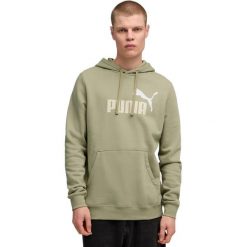 Bluza z kapturem męskie Puma Ess 2 Color No. 1 Logo Hoodie Fl Lux Arm. Brązowe bluzy sportowe męskie Puma, m, bez wzorów, z bawełny, z kapturem. Za 290.00 zł.