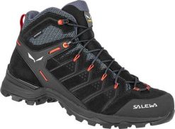 Buty trekkingowe męskie Salewa Alp Mate Mid czarne r. 41. Czarne trekkingi męskie Salewa, bez zapięcia. Za 713.99 zł.