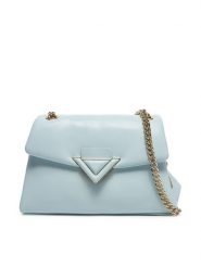 Aldo Torebka Softpuff 14009826 Błękitny. Niebieskie torebki do ręki damskie Aldo, bez wzorów, ze skóry, bez dodatków. Za 149.99 zł.