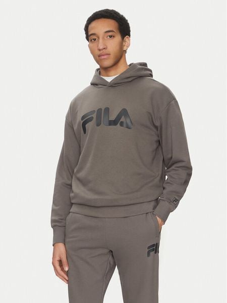Fila Bluza Landogne FAM0872 Szary Regular Fit. Szare bluzy męskie Fila, m, bez wzorów, z bawełny, bez ramiączek, bez kaptura. Za 209.99 zł.