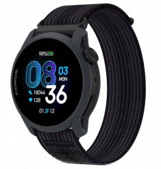 Zegarek | COROS PACE 4 GPS Sport Watch Nylon, Black. Czarne zegarki sportowe COROS, bez wzorów, z nylonu. Za 1,199.00 zł.