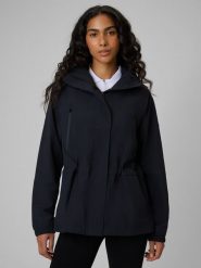 4F Parka przejściowa membrana 5000 damska - czarna L. Czarne parki damskie 4F, l, bez wzorów, ze skóry, bez kaptura. Za 399.99 zł.