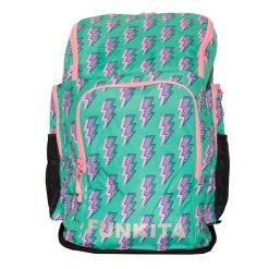 Plecak torba do szkoły na basen siłownię trening Funkita Zip Zap. Zielone plecaki męskie Funkita, bez wzorów, sportowe. Za 239.99 zł.