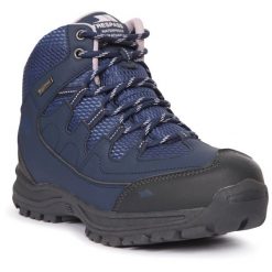 Damskie buty trekkingowe Trespass Mitzi. Niebieskie obuwie trekkingowe damskie Trespass, z materiału, bez zapięcia. Za 295.25 zł.
