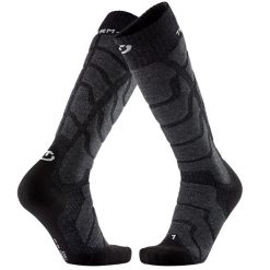 Welniane skarpety narciarski czlowiek Therm-ic Ski Warm wysokosc kolana. Szare skarpety męskie THERM-IC, bez wzorów, z elastanu. Za 139.00 zł.