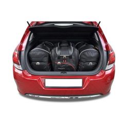 Torby Do Bagażnika Citroen C4 5 Hatchback 2010-2017 4Szt Kjust. Czarne torby podróżne damskie KJUST, bez wzorów. Za 1,196.00 zł.