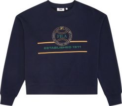 Fila Bluza damska Fila Parella granatowa FAW1204 50004 L. Bluzy damskie Fila, l, bez wzorów, bez ramiączek, bez kaptura. Za 349.42 zł.