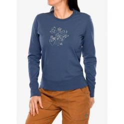 Bluza wspinaczkowa damska E9 Micol. Niebieskie bluzy damskie E9, xs, bez wzorów, casualowe, bez ramiączek, bez kaptura. Za 266.99 zł.