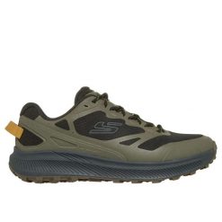 Buty trekkingowe Skechers Ridgestar Lion Creek. Zielone trekkingi męskie Skechers, z materiału, bez zapięcia. Za 411.00 zł.