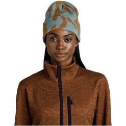 Czapka zimowa wywijana BUFF KNITTED BEANIE KYRE. Szare czapki damskie Buff, na zimę, bez wzorów. Za 129.99 zł.