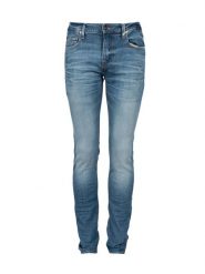 Guess Jeansy "Super Skinny Chris" | M2RA27D46AE | Mężczyzna | Niebieski. Niebieskie jeansy męskie Guess, z bawełny. W wyprzedaży za 269.00 zł.