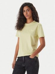 HUGO T-Shirt Damacia_7 50561233 Zielony Regular Fit. Zielone t-shirty damskie Hugo, l, bez wzorów, z bawełny, bez kołnierzyka, bez ramiączek. Za 319.99 zł.